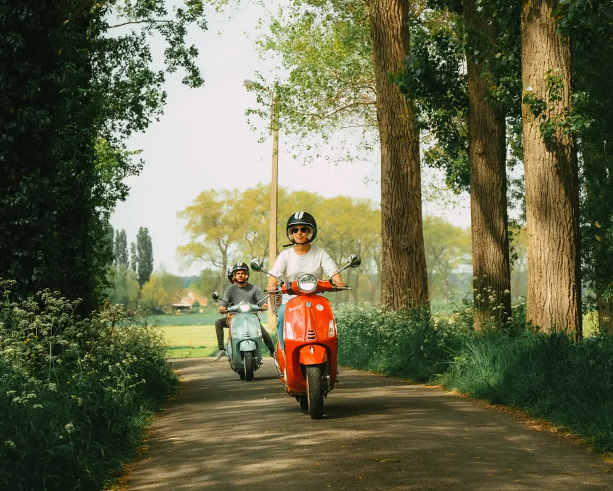 Vespa Rally - Belgische Ardennen