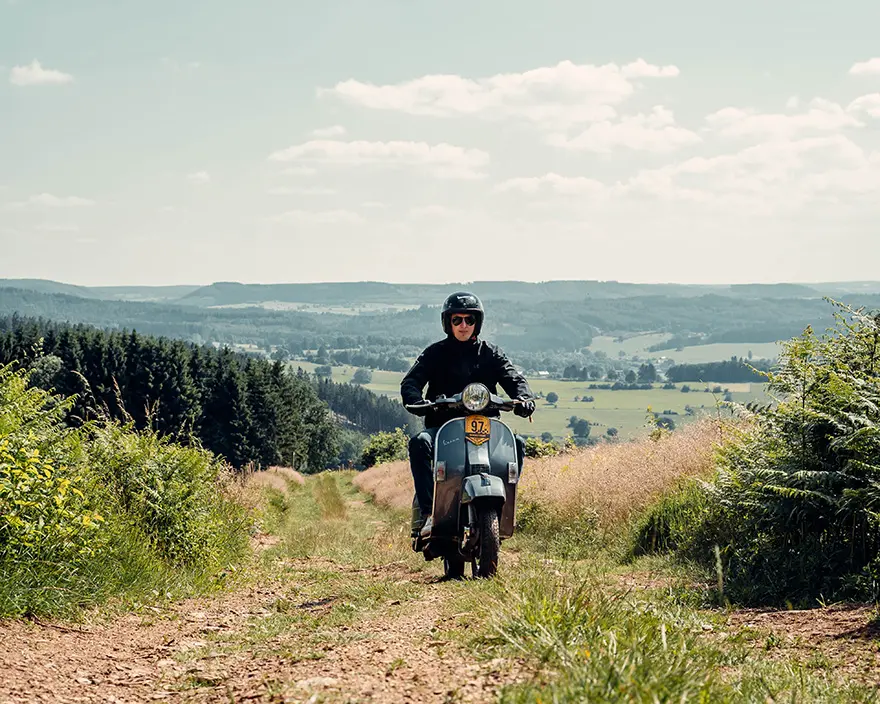 Vespa Rally - Belgische Ardennen