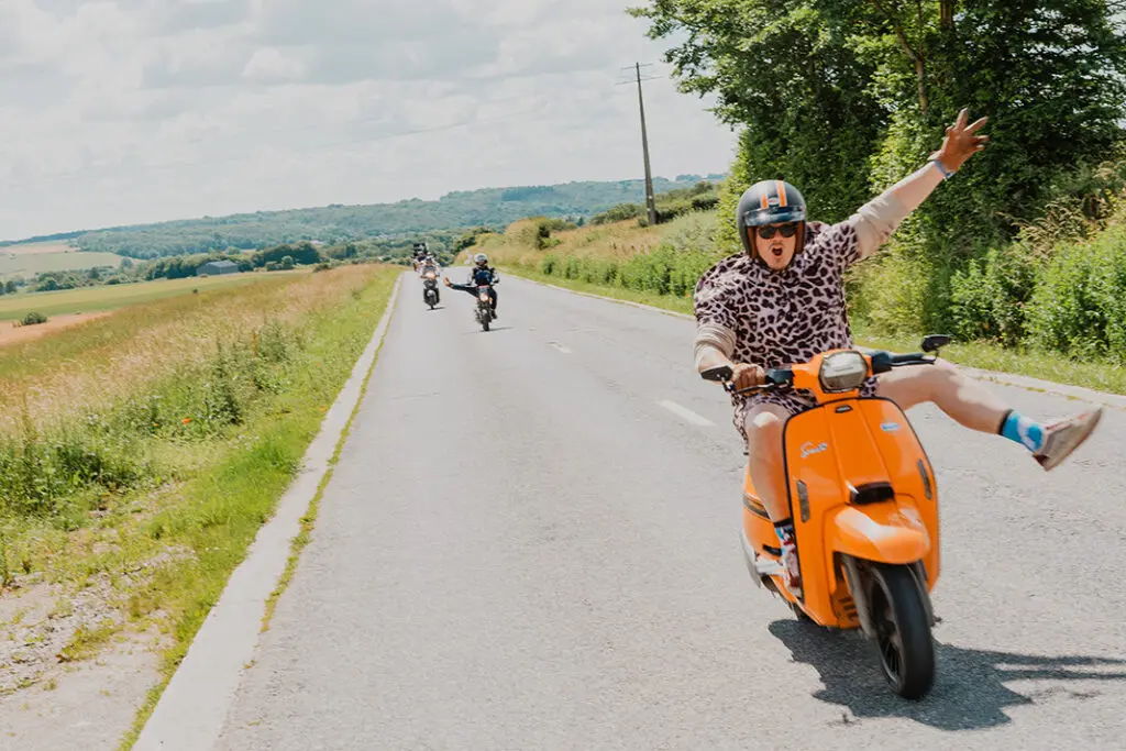 Vespa Rally - Belgische Ardennen